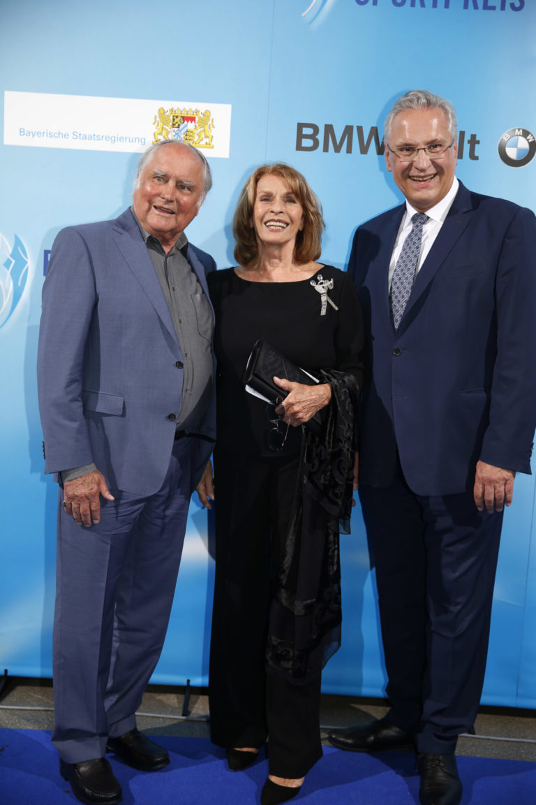 Michael Verhoeven und Senta Berger, StM Herrmann