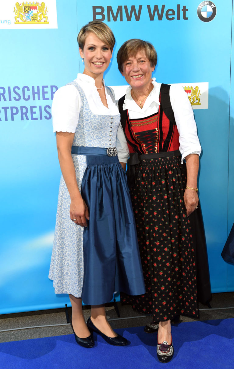 Magdalena Holzer und Rosi Mittermaier-Neureuther