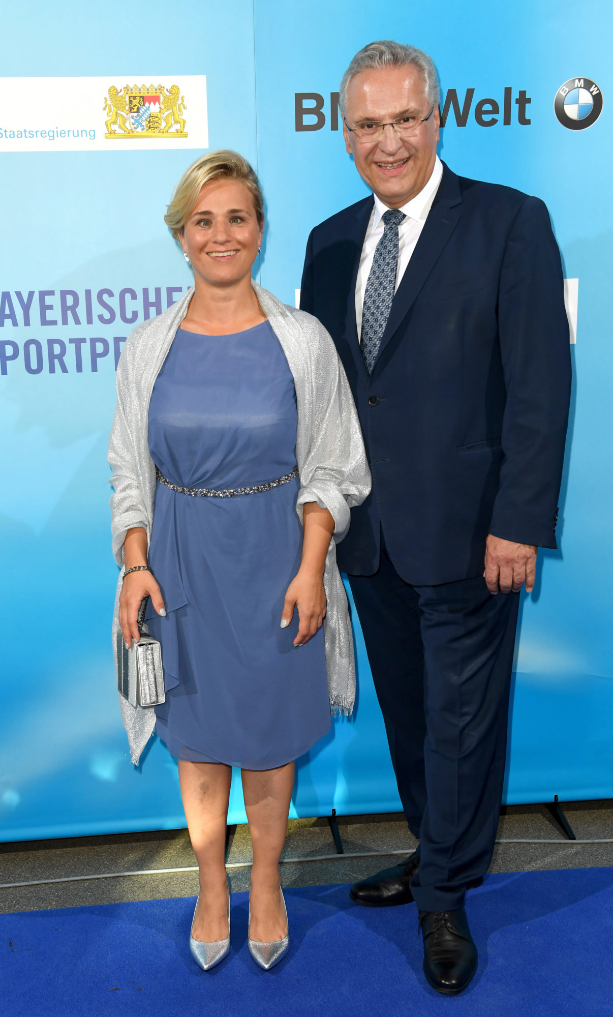 Verena Bentele mit StM Herrmann